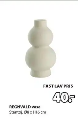 JYSK REGNVALD vase tilbud