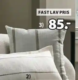 JYSK STENROS pyntepude tilbud