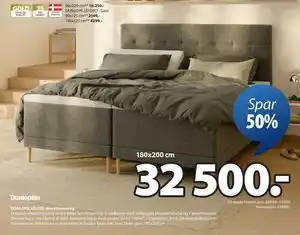 JYSK DUNLOPILLO OSA elevationsseng tilbud