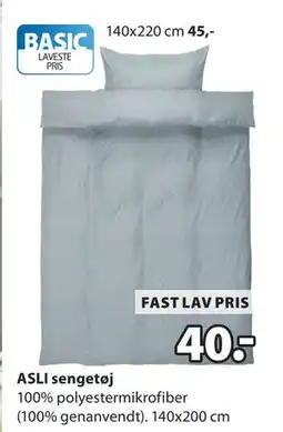 JYSK ASLI sengetøj tilbud