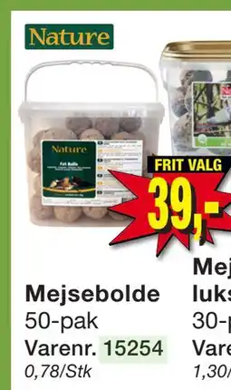 Harald Nyborg Mejsebolde tilbud