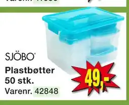 Harald Nyborg Plastbøtter 50 stk tilbud
