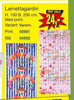 Harald Nyborg Lamettagardin tilbud