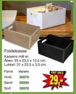 Harald Nyborg Foldekasse tilbud