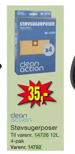 Harald Nyborg Støvsugerposer tilbud