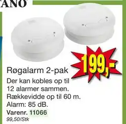 Harald Nyborg Røgalarm 2-pak tilbud