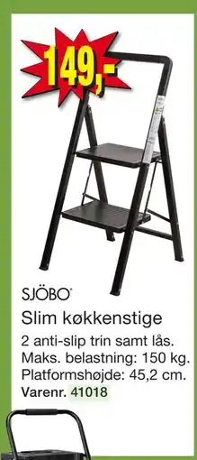 Harald Nyborg Slim køkkenstige tilbud