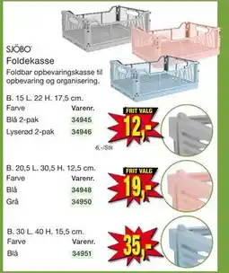 Harald Nyborg Foldekasse tilbud