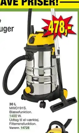 Harald Nyborg Våd/tør støvsuger tilbud