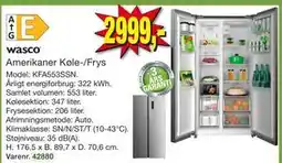 Harald Nyborg Amerikaner Køle-/Frys tilbud