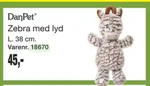 Harald Nyborg Zebra med lyd tilbud