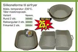 Harald Nyborg Silikoneforme til airfryer tilbud