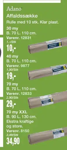 Harald Nyborg Affaldssække tilbud