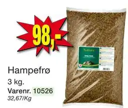 Harald Nyborg Hampefrø tilbud