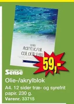 Harald Nyborg Olie-/akrylblok tilbud