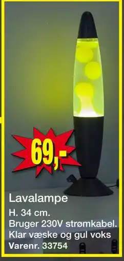 Harald Nyborg Lavalampe tilbud