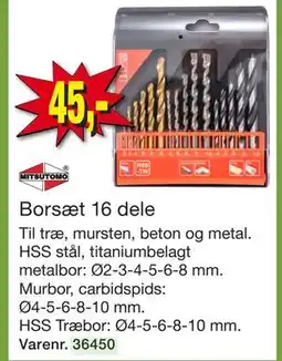 Harald Nyborg Borsæt 16 dele tilbud