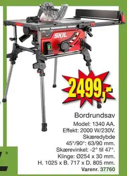 Harald Nyborg Bordrundsav tilbud