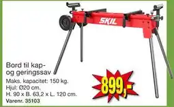 Harald Nyborg Bord til kap- og geringssav tilbud