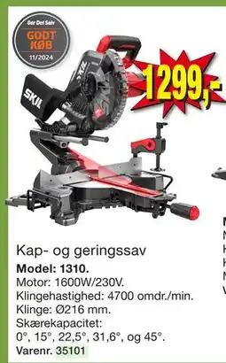 Harald Nyborg Kap- og geringssav tilbud