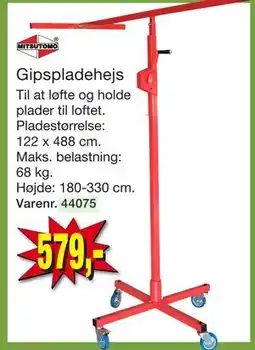 Harald Nyborg Gipspladehejs tilbud