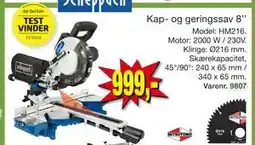 Harald Nyborg Kap- og geringssav 8’’ tilbud