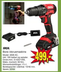 Harald Nyborg Bore-/skruemaskine tilbud