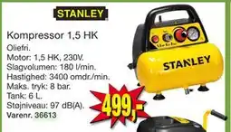 Harald Nyborg Kompressor 1,5 HK tilbud