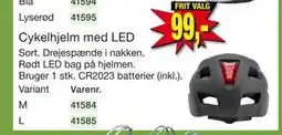 Harald Nyborg Cykelhjelm med LED tilbud