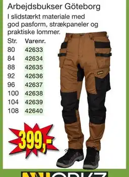 Harald Nyborg Arbejdsbukser Göteborg tilbud