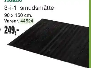 Harald Nyborg 3-i-1 smudsmåtte tilbud