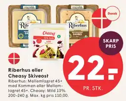 SPAR Riberhus / Cheasy skiveost tilbud