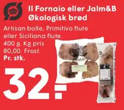 SPAR Il Fornaio eller Jalm&B Økologisk brød tilbud