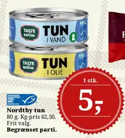 Dagli'Brugsen Nordthy tun tilbud