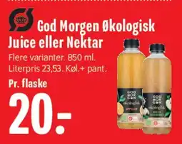 Min Købmand God Morgen Økologisk Juice eller Nektar tilbud