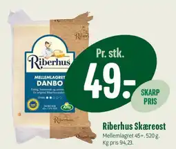 Min Købmand Riberhus Skæreost tilbud