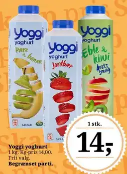 Dagli'Brugsen Yoggi yoghurt tilbud