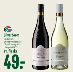 Min Købmand Silverboom (Shiraz Merlot eller Chardonnay) tilbud