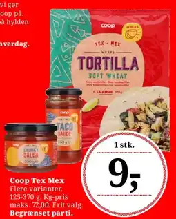 Dagli'Brugsen Coop Tex Mex tilbud