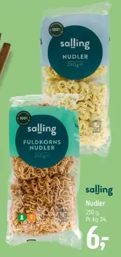 Føtex Salling nudler tilbud