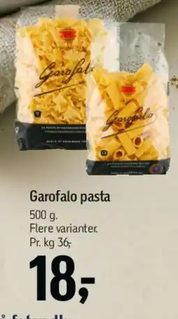 Føtex Garofalo pasta tilbud