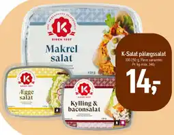 Føtex K-Salat pålægssalat tilbud