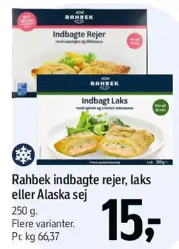 Føtex Indbagte rejer, laks eller Alaska sej tilbud