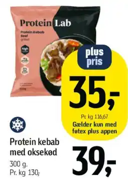 Føtex Protein kebab med oksekød tilbud