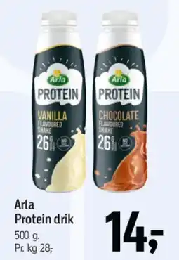Føtex Arla Protein drik tilbud