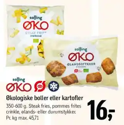 Føtex Økologiske boller eller kartofler tilbud