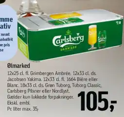 Føtex Ølmarked (Carlsberg / Tuborg kasse) tilbud