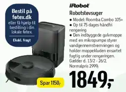 Føtex iRobot Robottøvsuger tilbud
