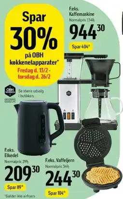 Føtex OBH køkkenelapparater – Spar 30% tilbud