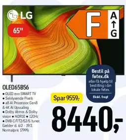 Føtex LG 65 OLED65B56 tilbud